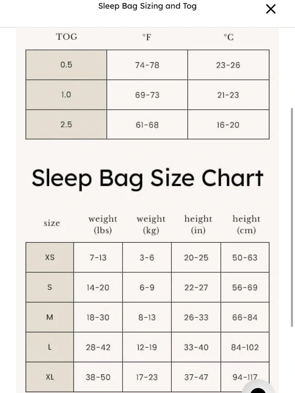 Kyte Baby Blush Sleep Sack Large 1.0 TOG